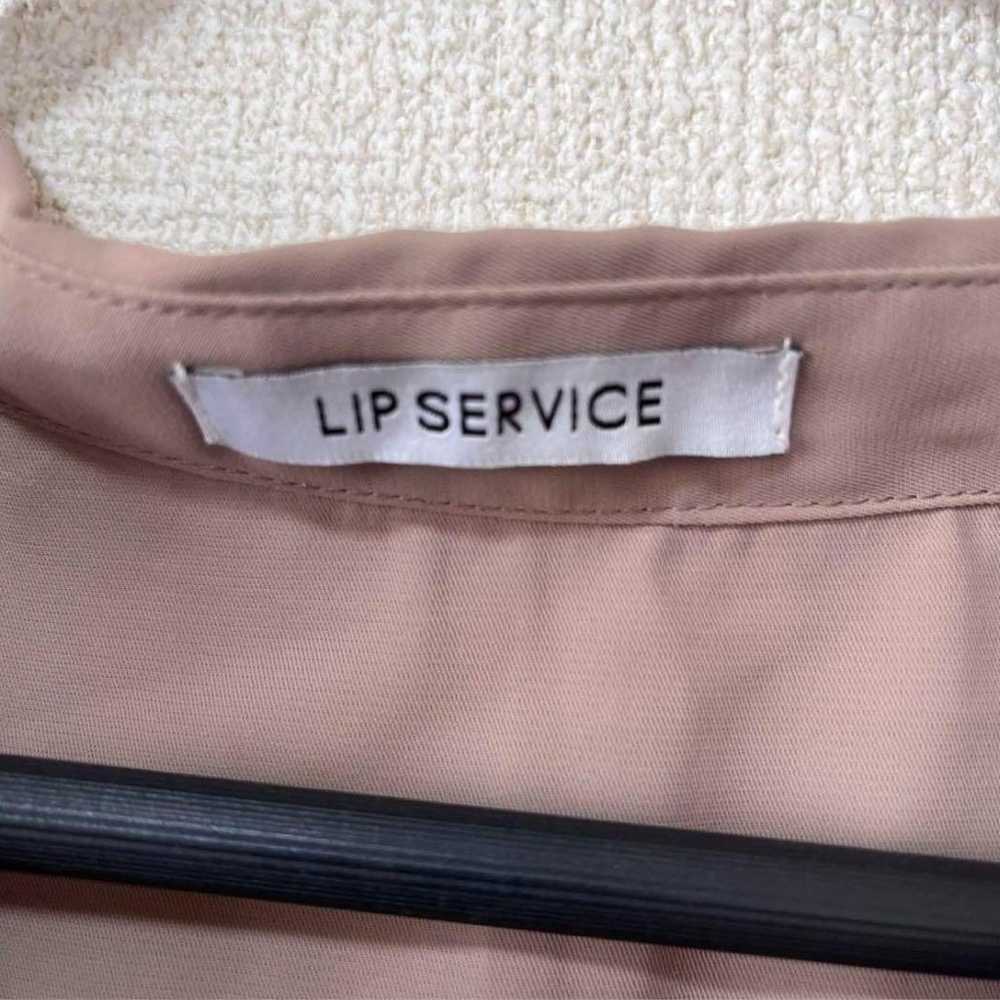 【Lip Service】 Side Pleated Shirt TN Cut and Sew S… - image 6