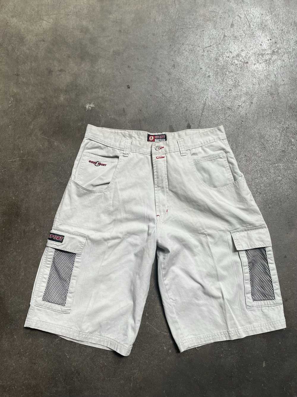 Japanese Brand × Southpole Y2K Baggy White Jeans … - image 3