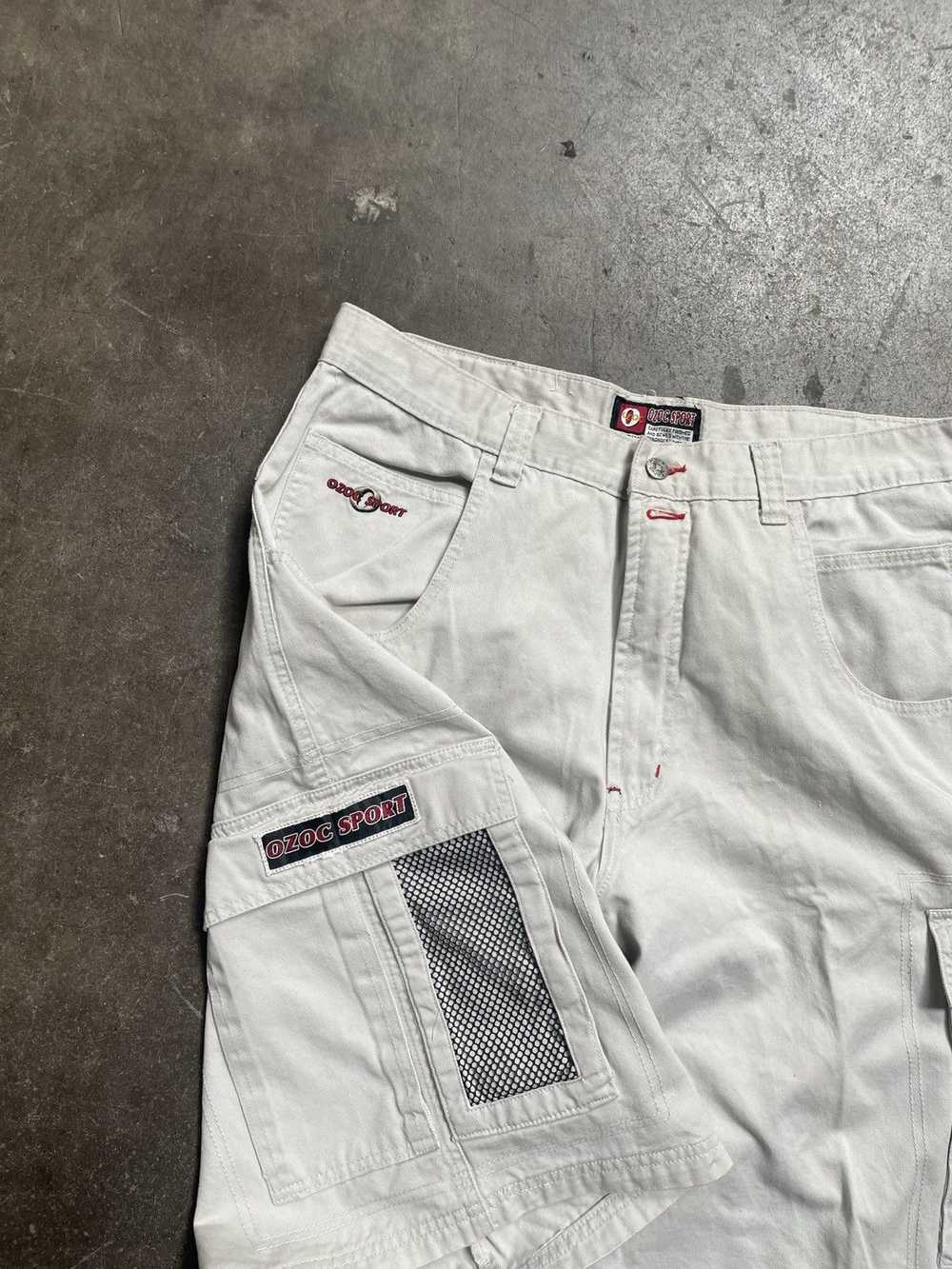 Japanese Brand × Southpole Y2K Baggy White Jeans … - image 6