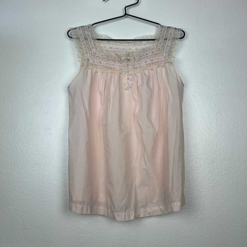 Vintage Baby Pink 40s 50s Sabrina Carpenter style… - image 3