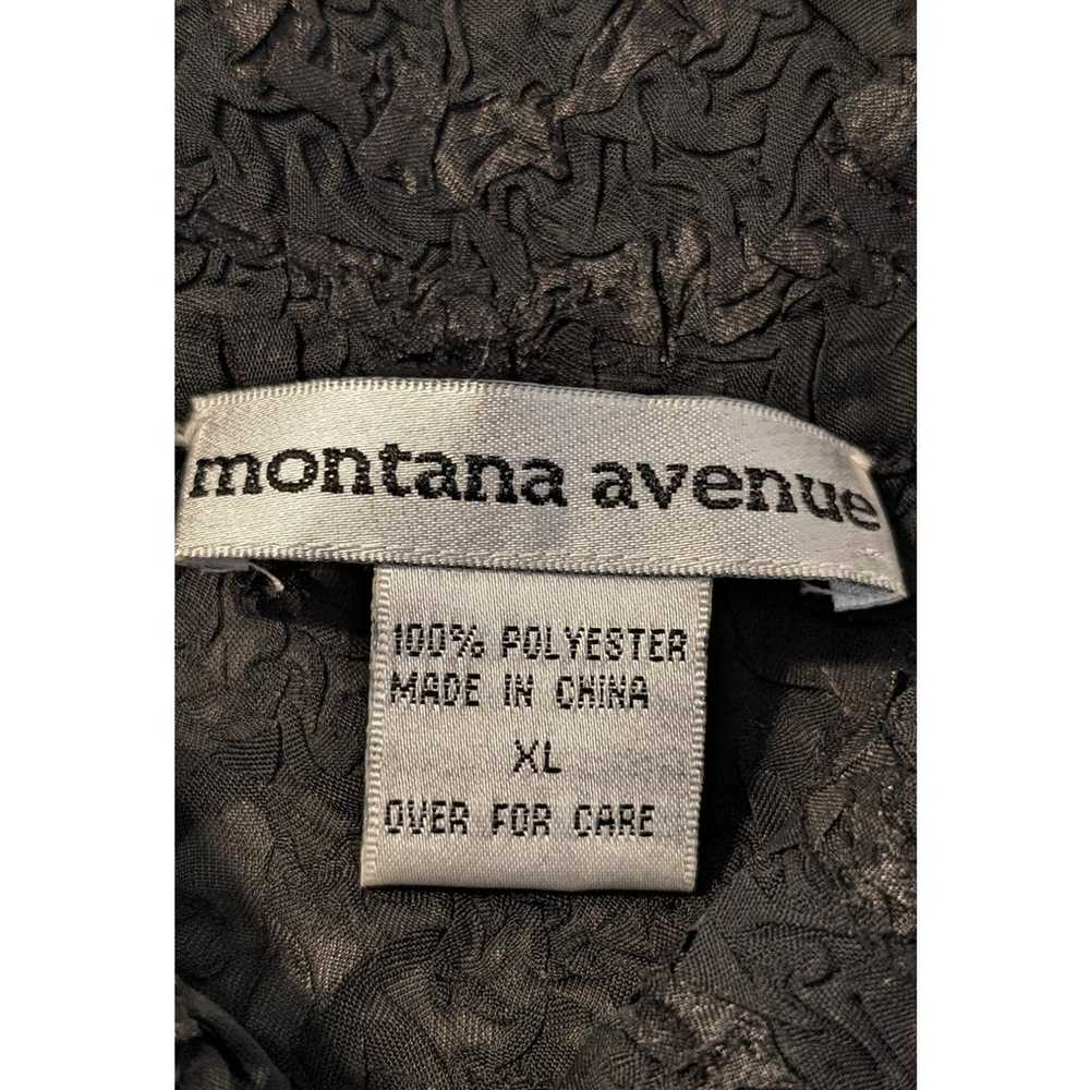 Montana Avenue Vintage Black Crinkly Ribbon Butto… - image 3