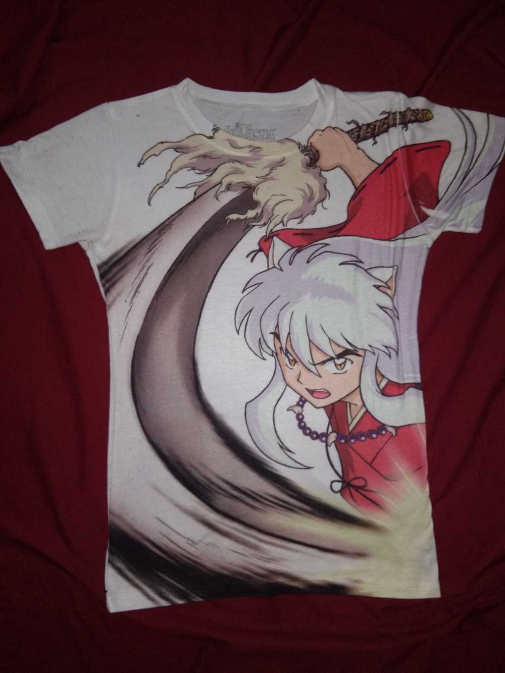 Comics × Japanese Brand Inuyasha women tshirt ani… - image 2