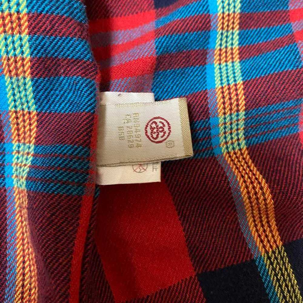 [Super Rare] STUSSY Flannel Shirt Classic Red Che… - image 12