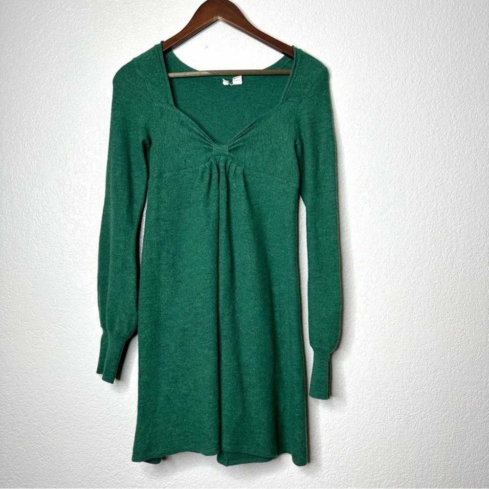 Anthropologie Moth Women's Wool Green Long Sleeve… - image 8