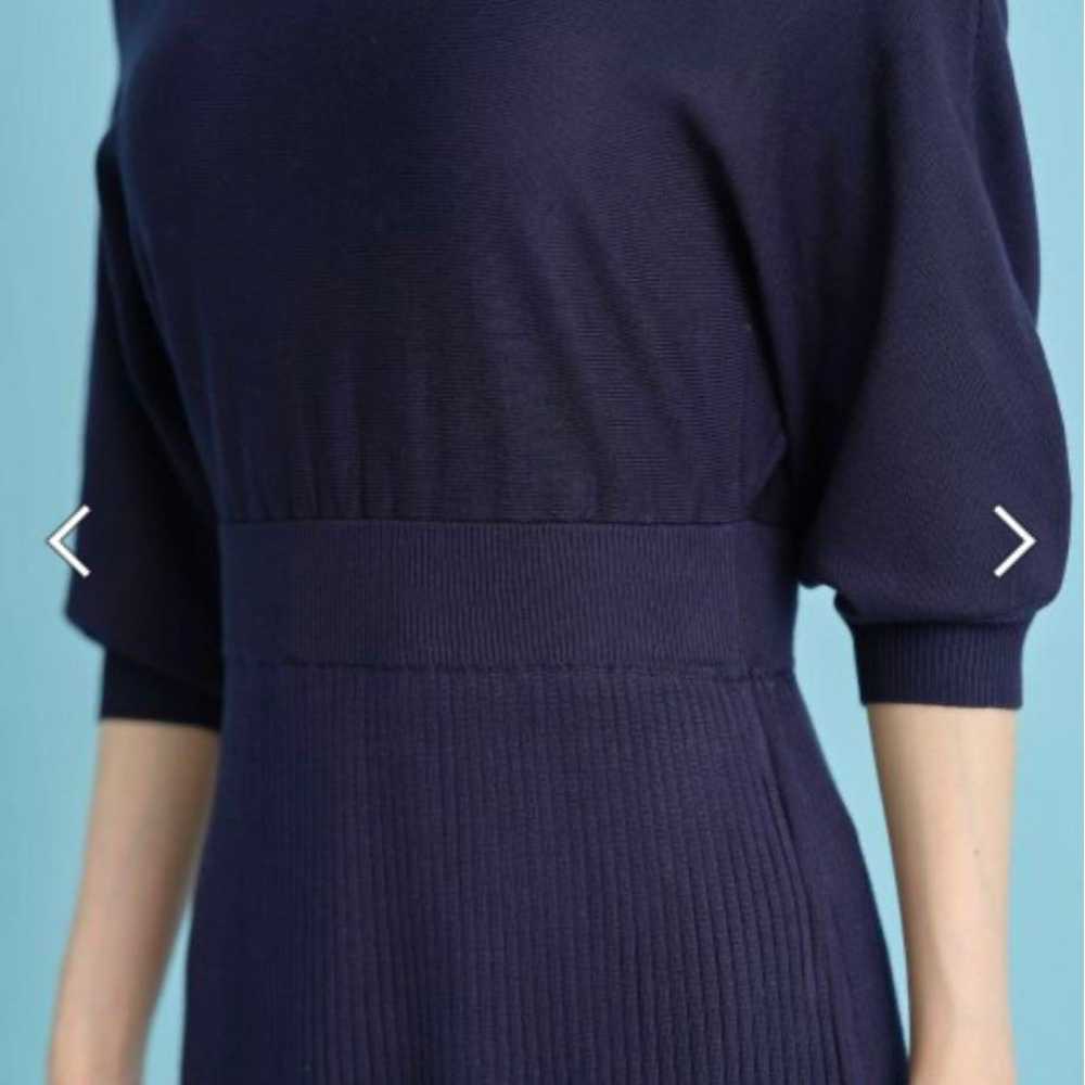 Tocco Closet Navy Knit Off-Shoulder Dress - image 4