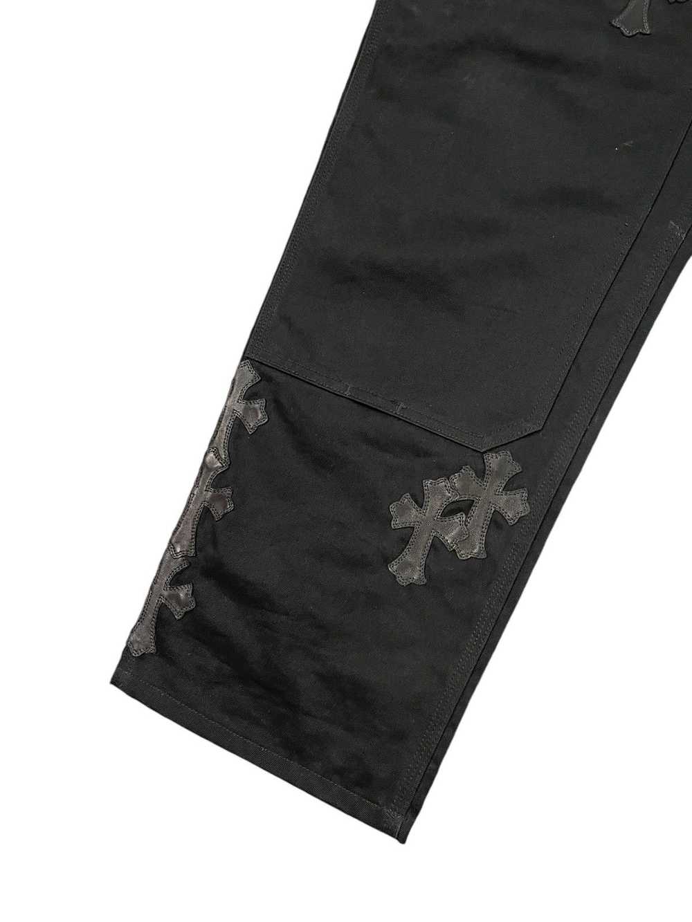 Chrome Hearts 1/1 Cross Patch Black Canvas Carpen… - image 7