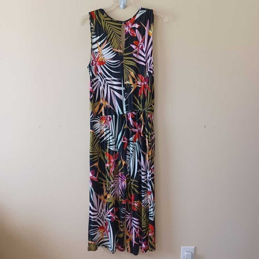 Spense Tropical Jumpsuit Sleeveless Pullon Pocket… - image 2