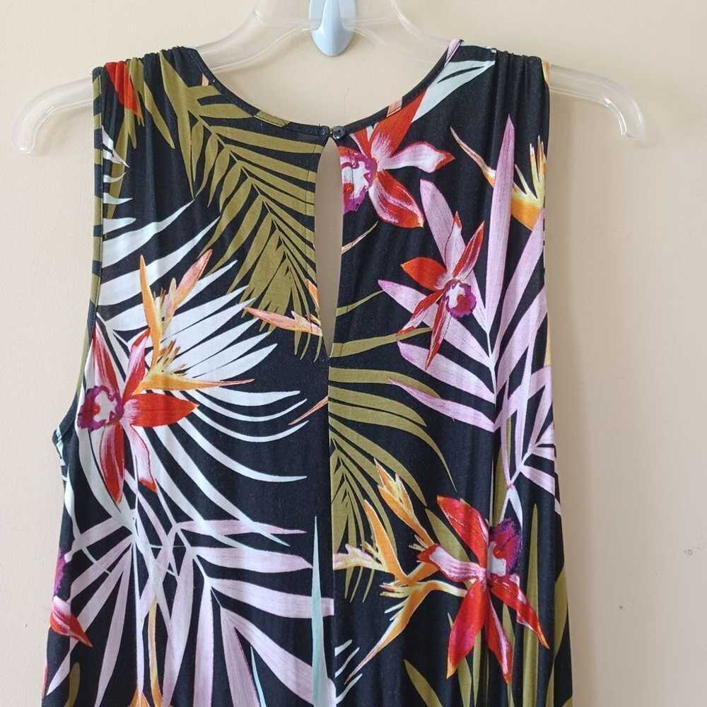 Spense Tropical Jumpsuit Sleeveless Pullon Pocket… - image 7