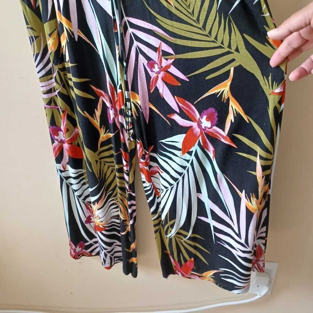 Spense Tropical Jumpsuit Sleeveless Pullon Pocket… - image 8