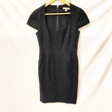 Banana Republic Black Dress sz 8 Sheath Dress Care