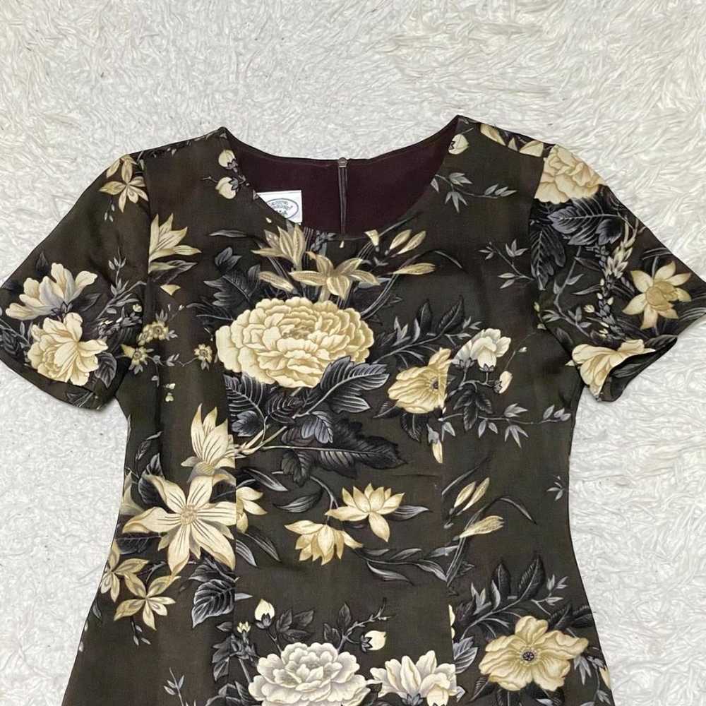 Laura Ashley floral dress, flower pattern, size 9… - image 3