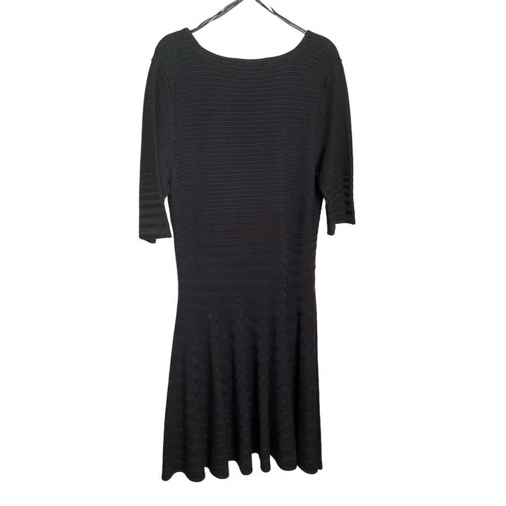 Ivanka Trump Womens Sweater Dress Fit & Flare Elb… - image 2