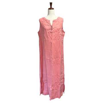 J.Jill Large Women's Coral Sleeveless 100% Linen … - image 1