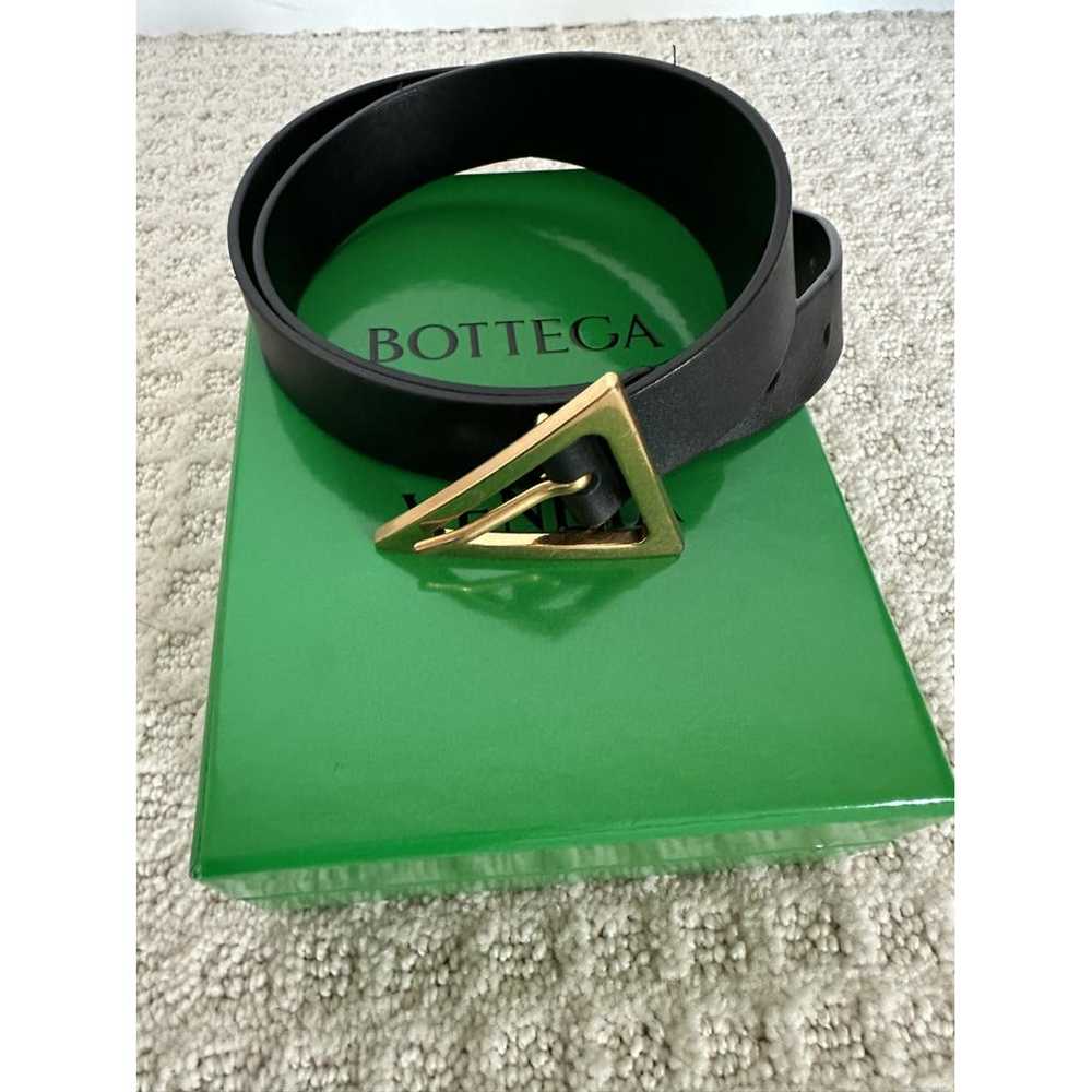 Bottega Veneta Triangle leather belt - image 2