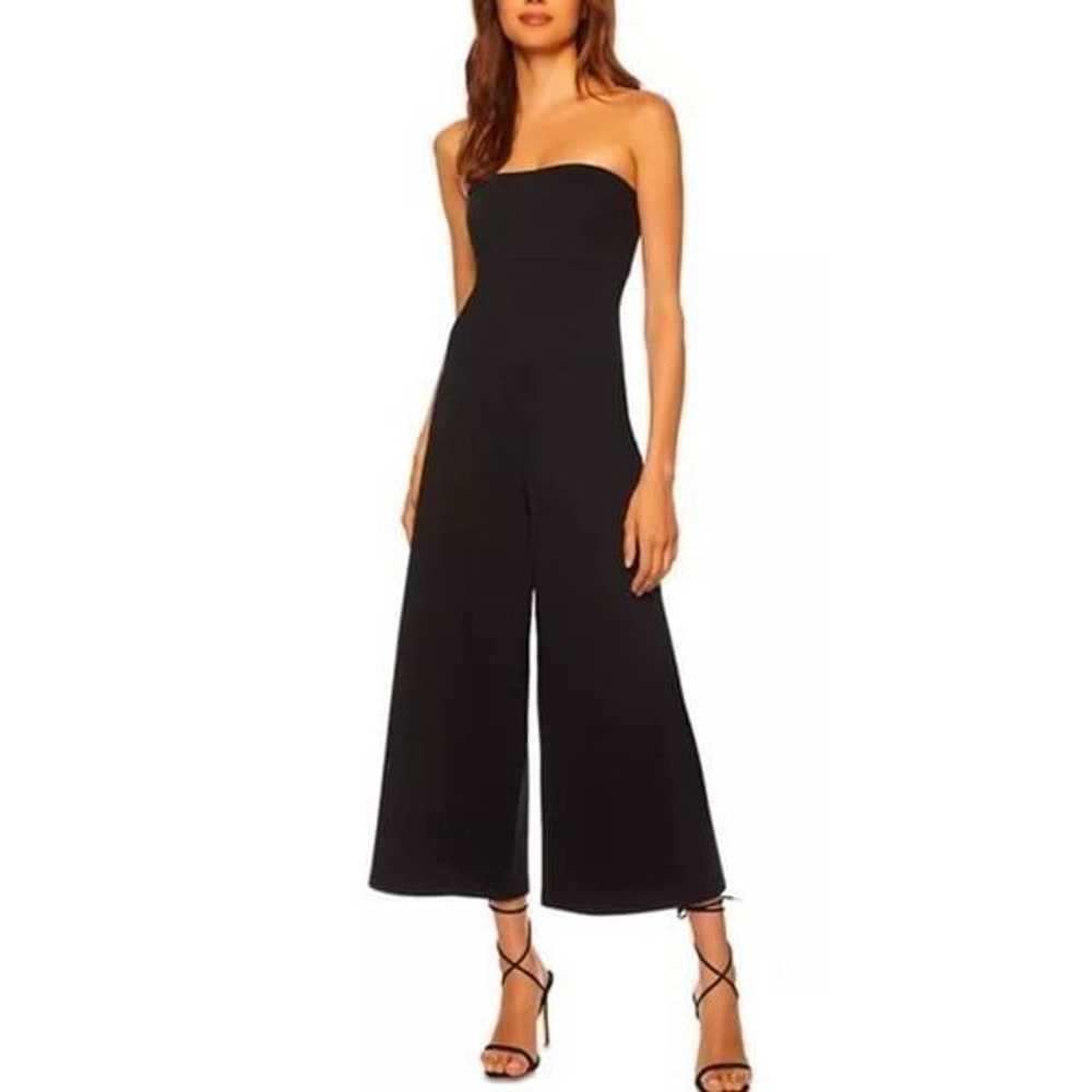 NWOT Susana Monaco Strapless Cropped Wide Leg Jum… - image 1