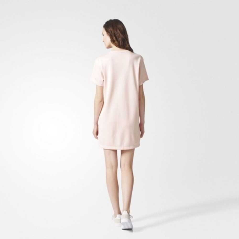 Adidas Originals Trefoil Tee Dress (Icy Pink) - image 4