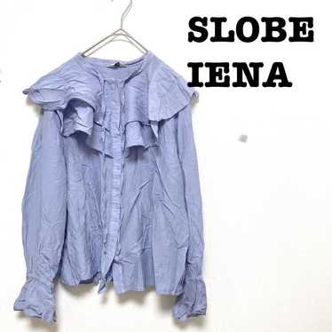 SLOBE IENA Frill Silk Shirt - Formal and Casual