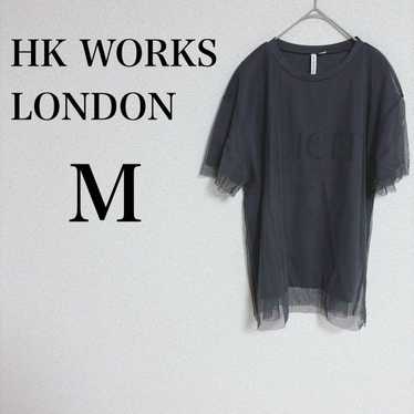 b829 Shimamura HK WORKS LONDON Short Sleeve Chiff… - image 1