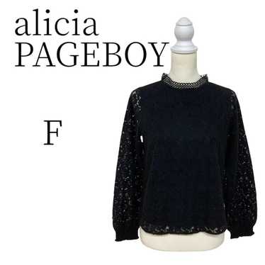 alicia PAGEBOY Alicia Pageboy T-shirt / Cut-and-se