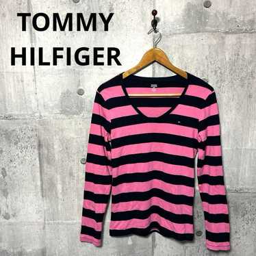 TOMMY HILFIGER Long Sleeve Striped Long T-Shirt Cu