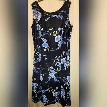 Dress Barn Vintage Womens SIZE 16 Floral Sleevele… - image 1