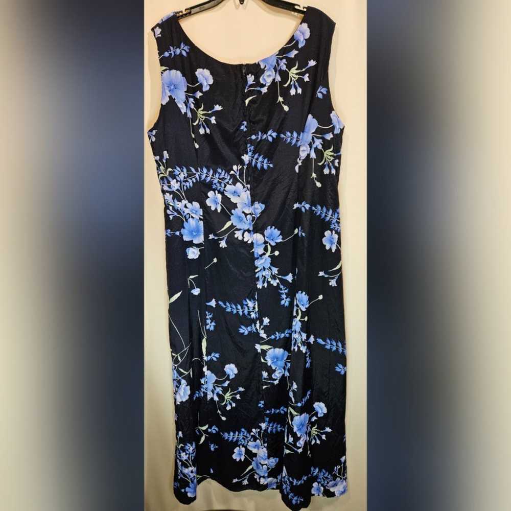 Dress Barn Vintage Womens SIZE 16 Floral Sleevele… - image 4