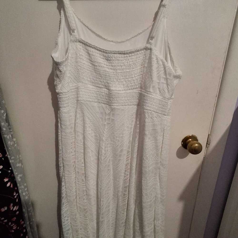 Torrid Size 2 white lace dress - image 4