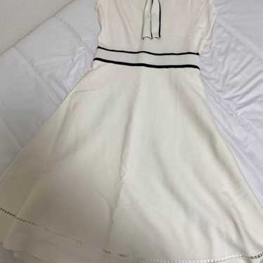 White sleeveless knit dress - image 1