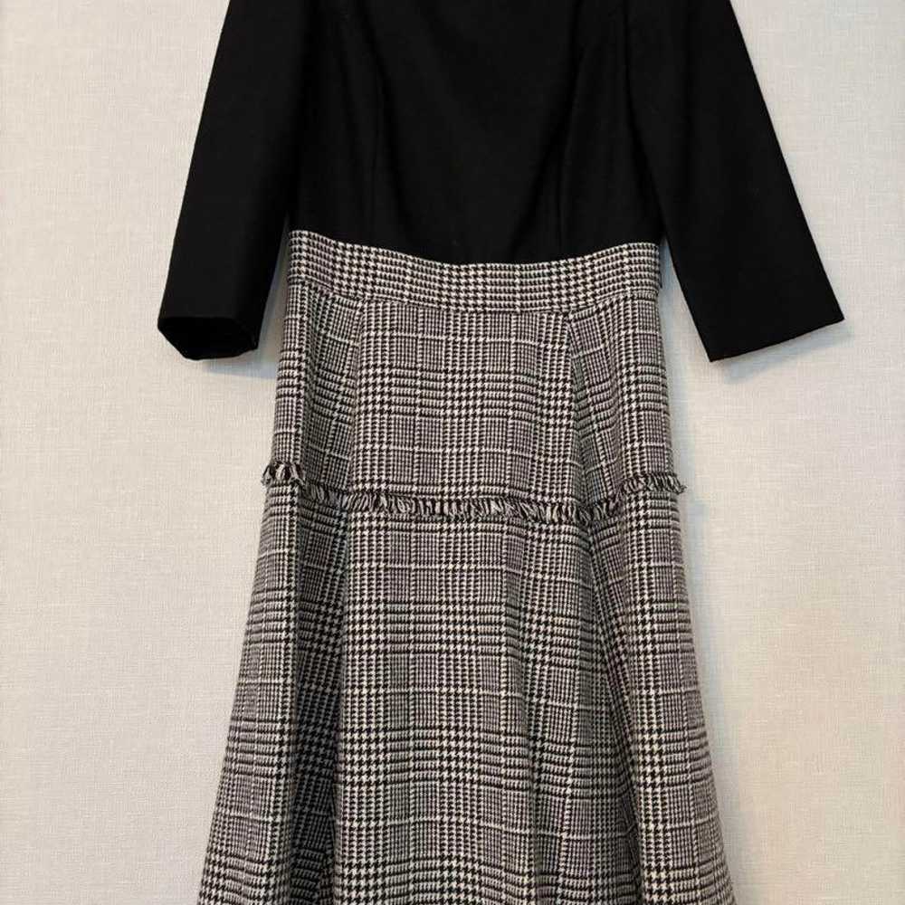 Lesse passe Chidorigaku Wool Dress Black - image 1