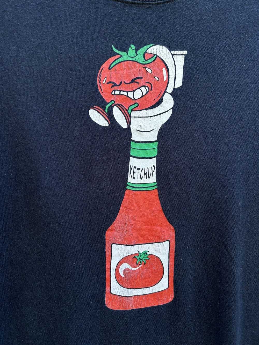 Humor × Vintage 00s Vintage Ketchup Tomato Humor … - image 2