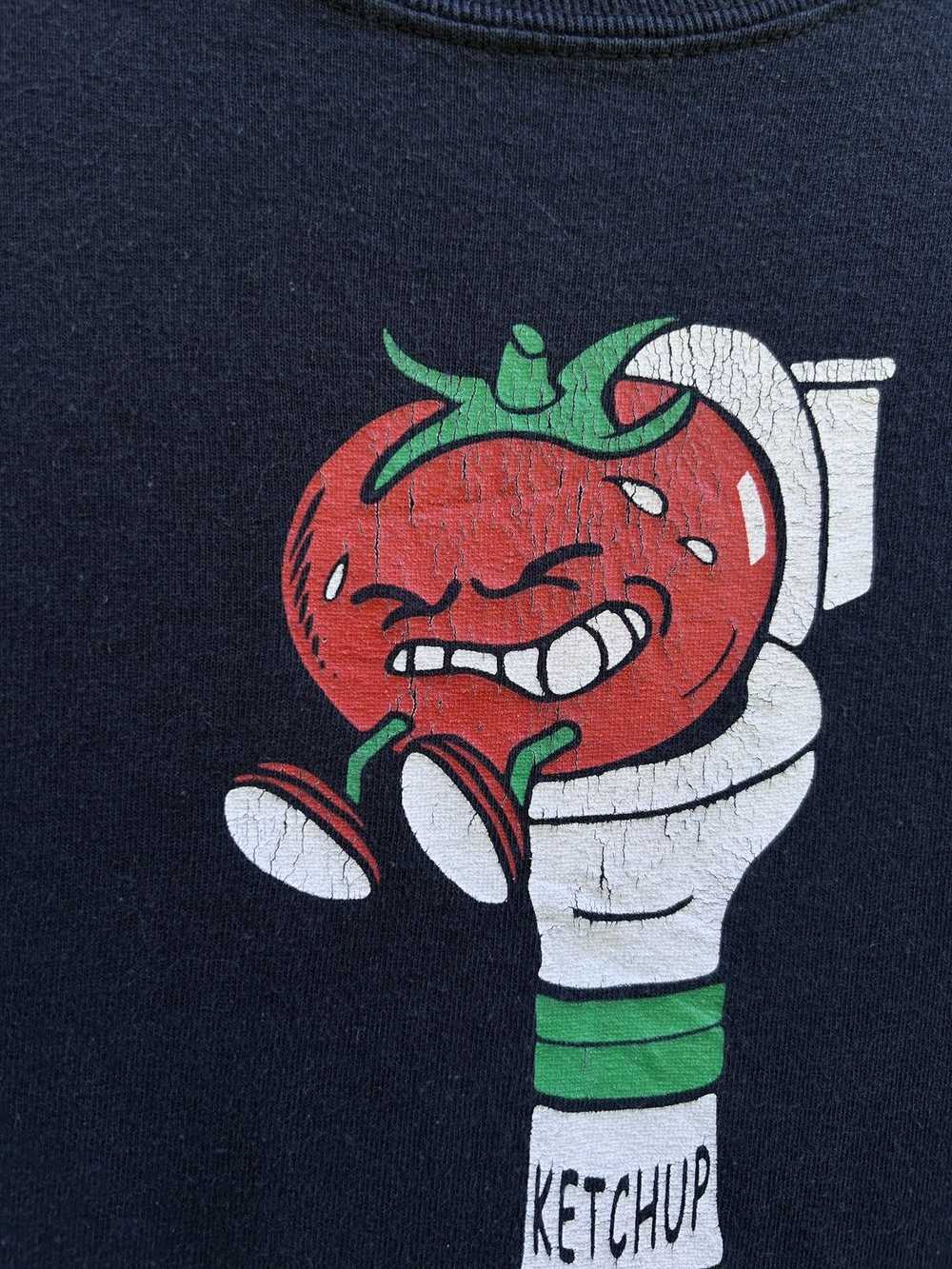 Humor × Vintage 00s Vintage Ketchup Tomato Humor … - image 3