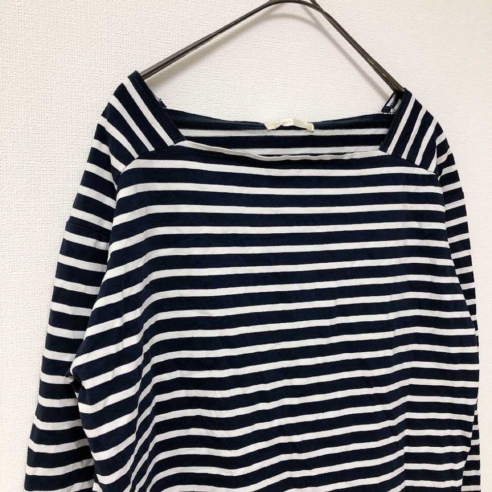 BEAMS HEART Long Sleeve Cut and Sewn Top - Stripe… - image 3