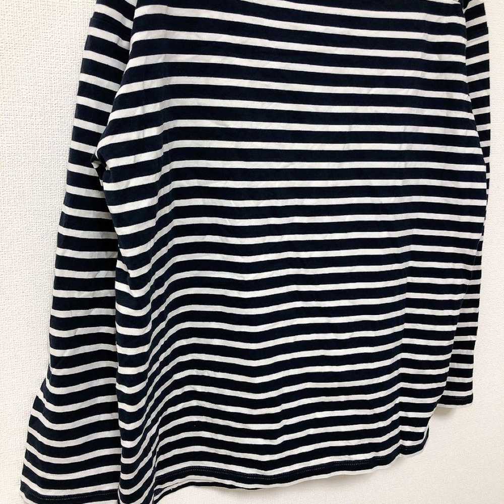 BEAMS HEART Long Sleeve Cut and Sewn Top - Stripe… - image 4