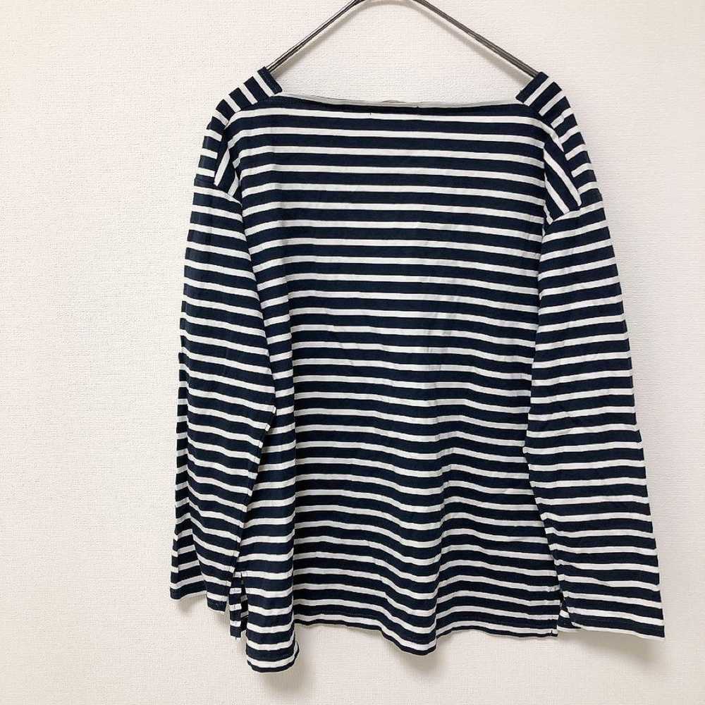 BEAMS HEART Long Sleeve Cut and Sewn Top - Stripe… - image 5