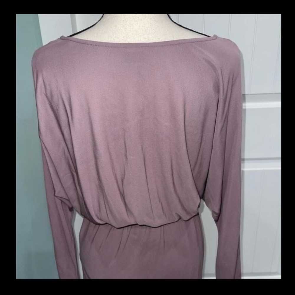 Halston Heritage NWT tie waist dolman sleeve dres… - image 8