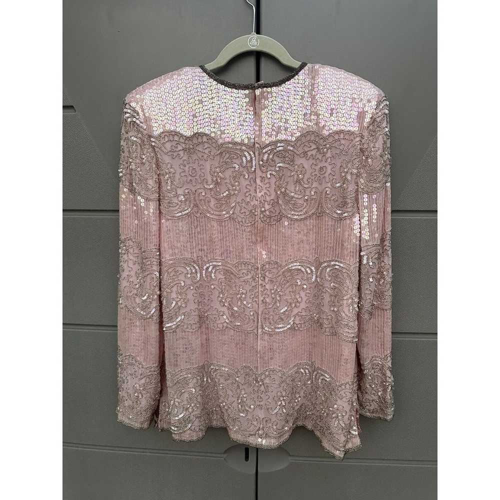 Vintage Talbots Joan Leslie Womens Pink All Over … - image 6