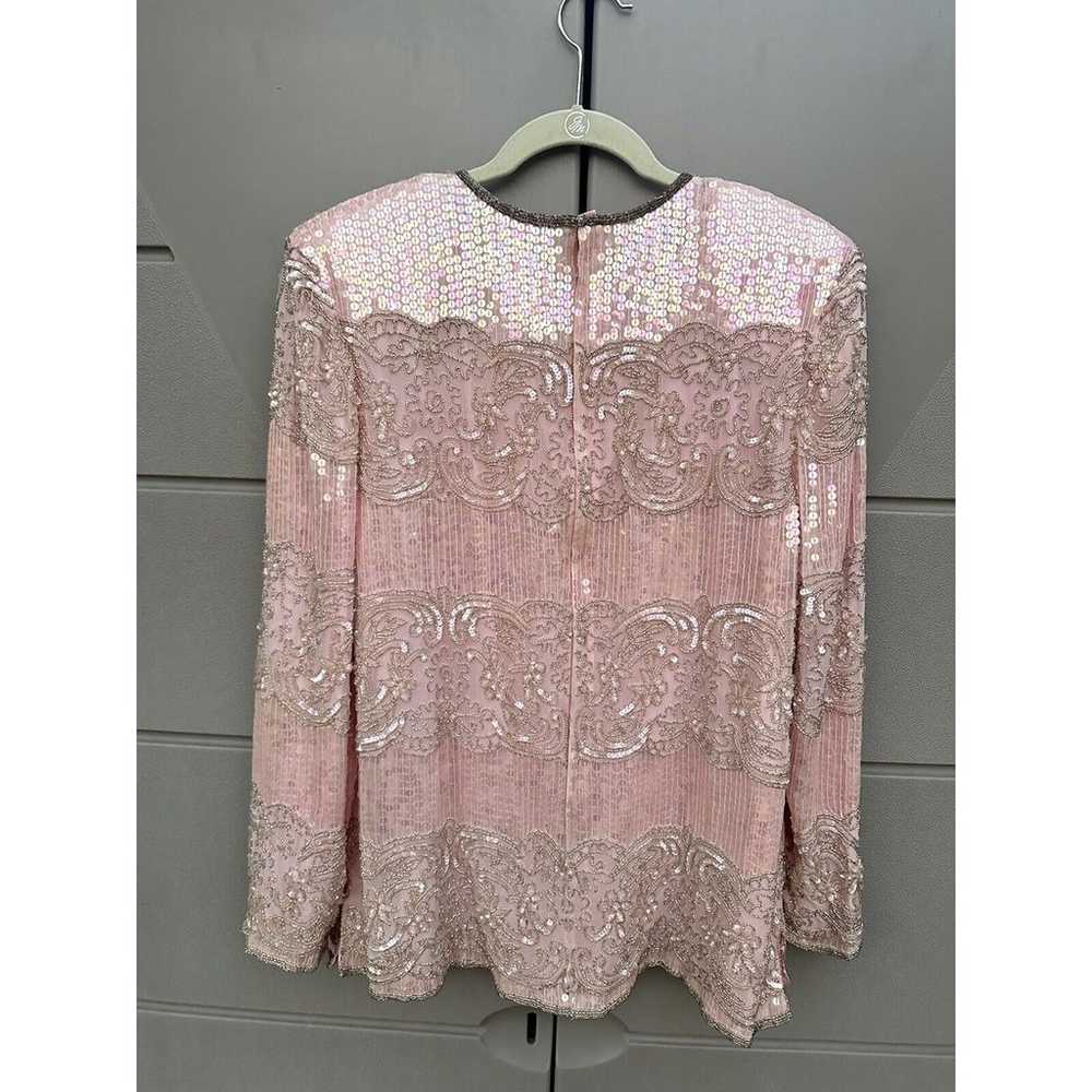 Vintage Talbots Joan Leslie Womens Pink All Over … - image 7