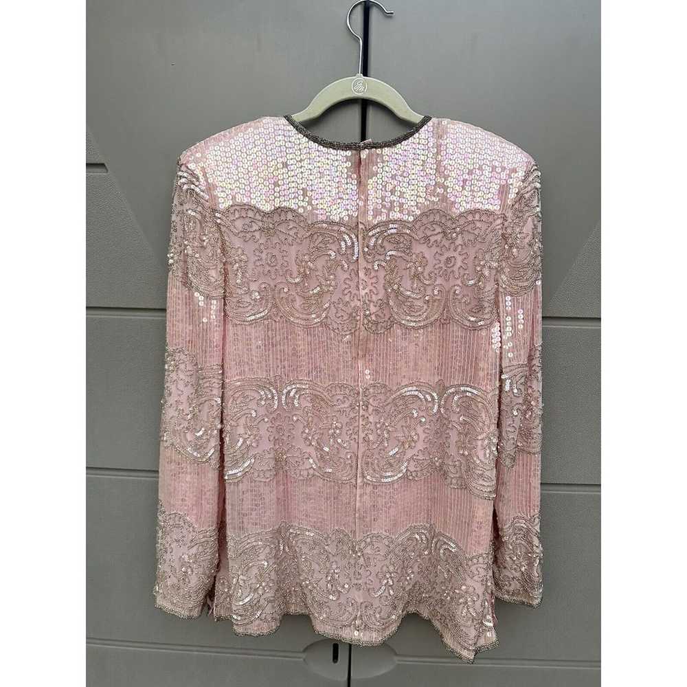 Vintage Talbots Joan Leslie Womens Pink All Over … - image 8