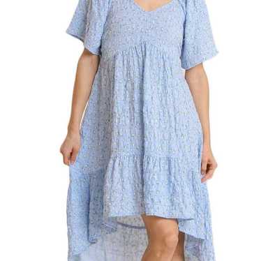 Umgee High Low Hem Dress With Smocked Detail And … - image 1