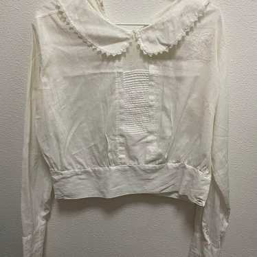 French Antique Blouse - image 1