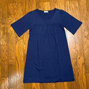 October 22 Navy Short Sleeve Knit Dress - image 1