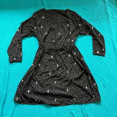 Star-patterned fairy design one-piece dress, size… - image 1