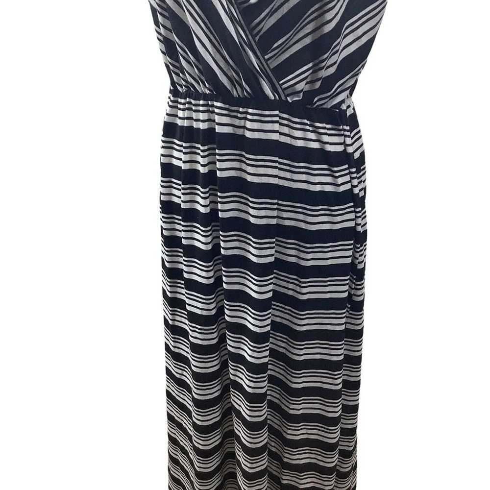 Liberty Love  Womens Maxi Long Black White Dress … - image 3