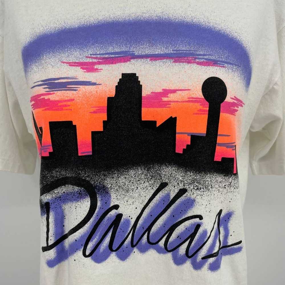 Vintage Lee Airbrushed Dallas Shirt - image 4