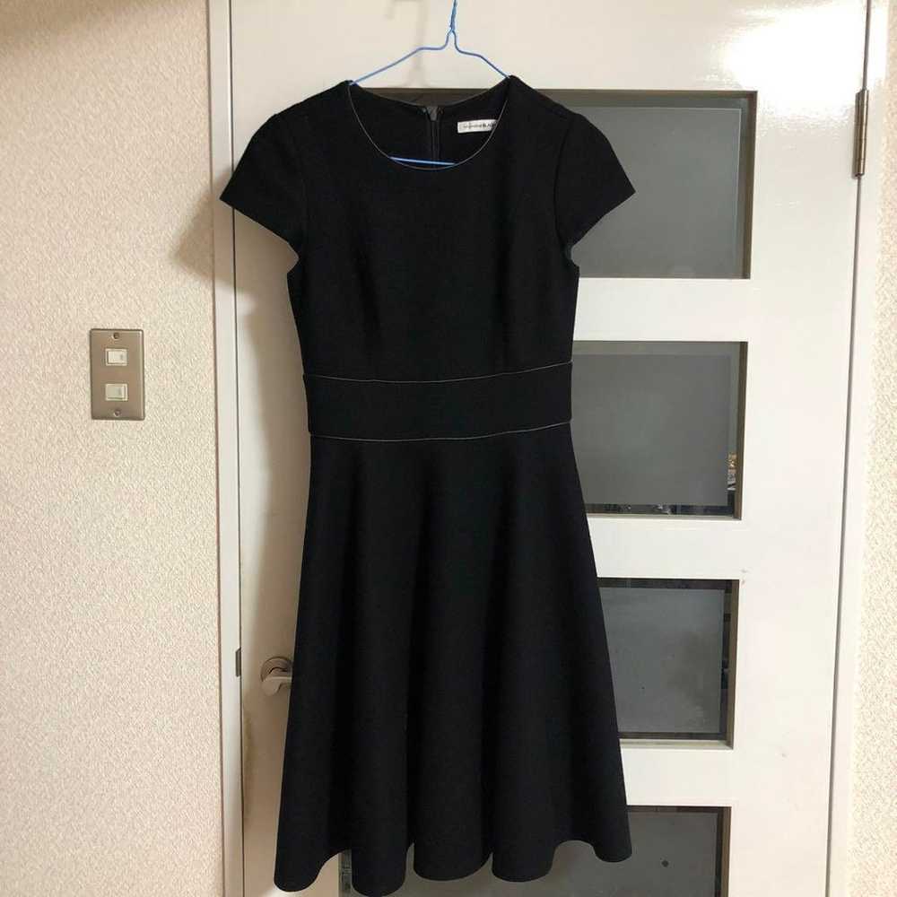 M-premier BLACK Short Sleeve Knee-Length Dress - image 1