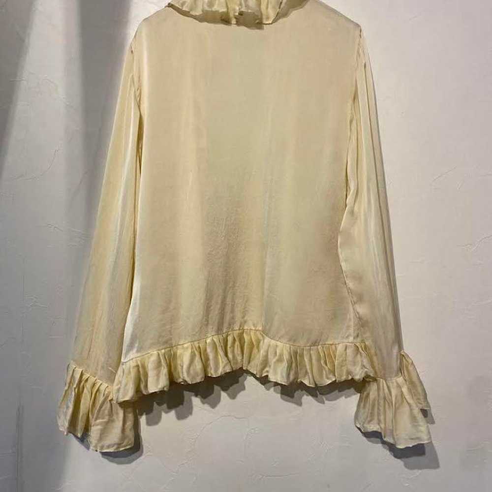 Ralph Lauren silk blouse shirt - image 3