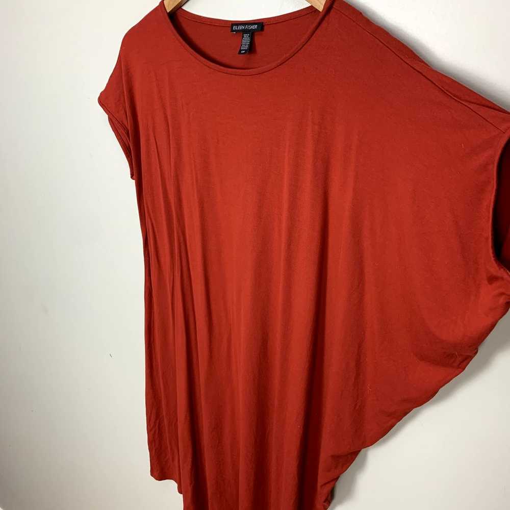 Eileen Fisher Asymmetrical Jersey T Shirt Shift D… - image 6