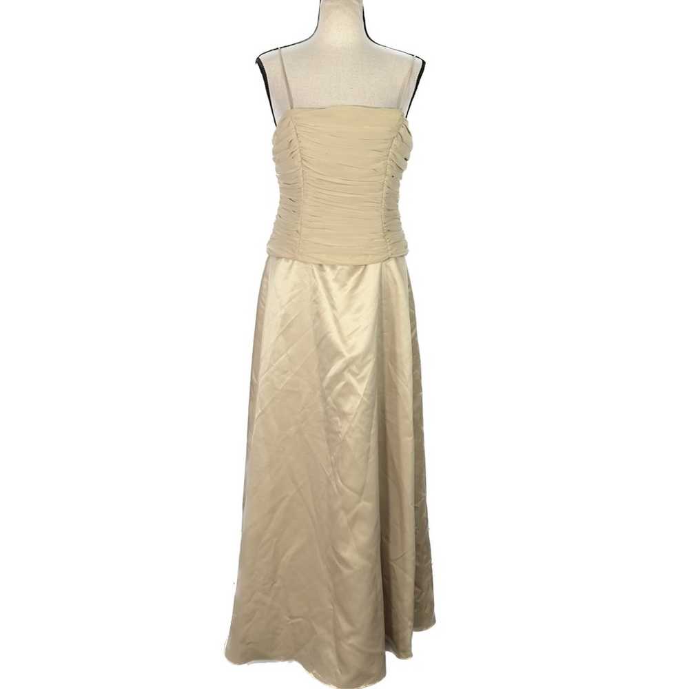 Chadwick's Full Length Formal Sleeveless Dress Go… - image 1