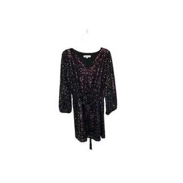 Loft Sequins Knee Length Dress. Size Large. - image 1