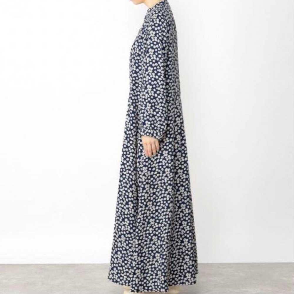 Studio Clip Floral Long Dress Navy - image 2